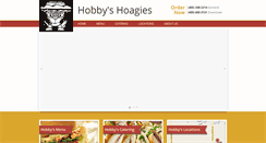 Desktop Screenshot of hobbyshoagies.com